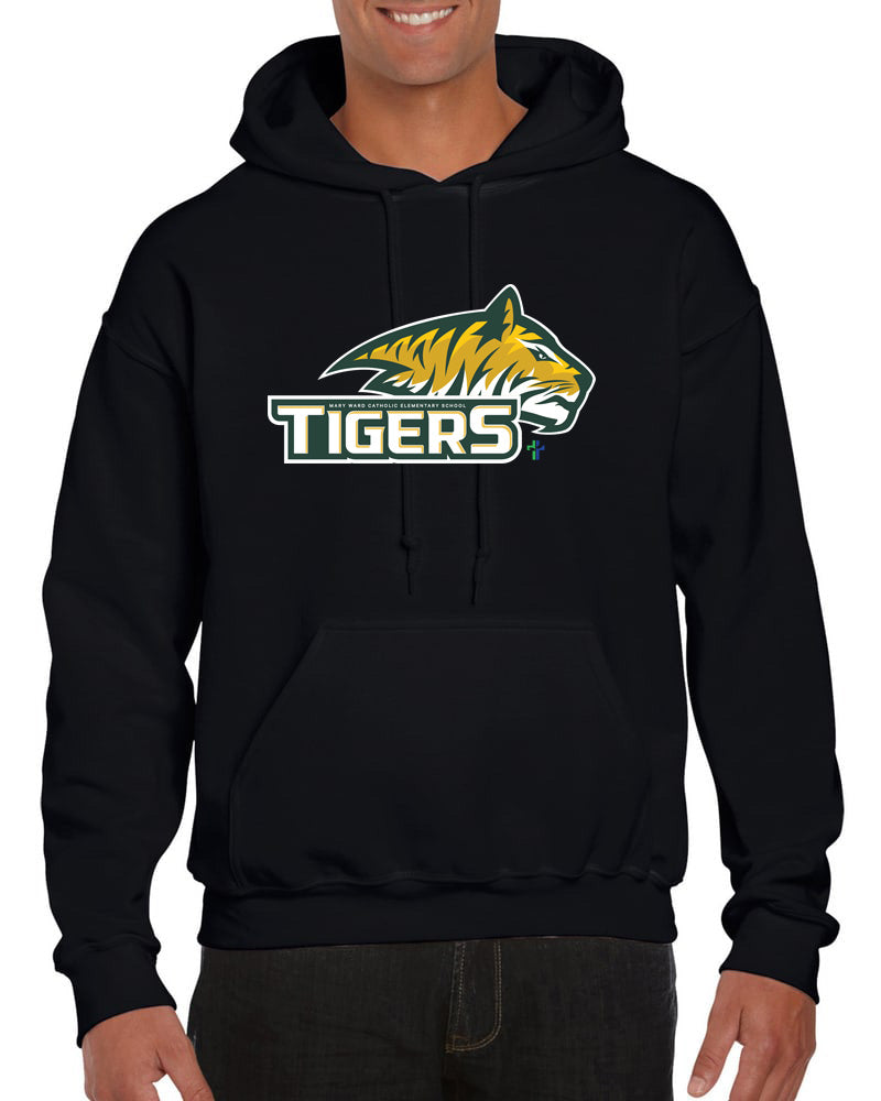 Black school hoodie hotsell