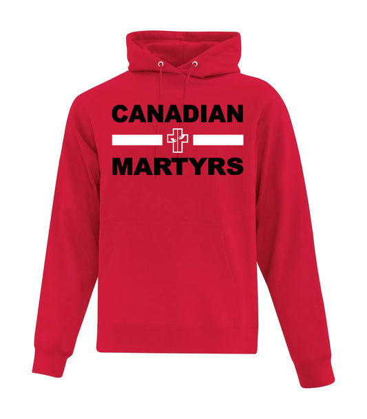 *NEW* Canadian Martyrs Spirit Wear Adult Red Hoodie