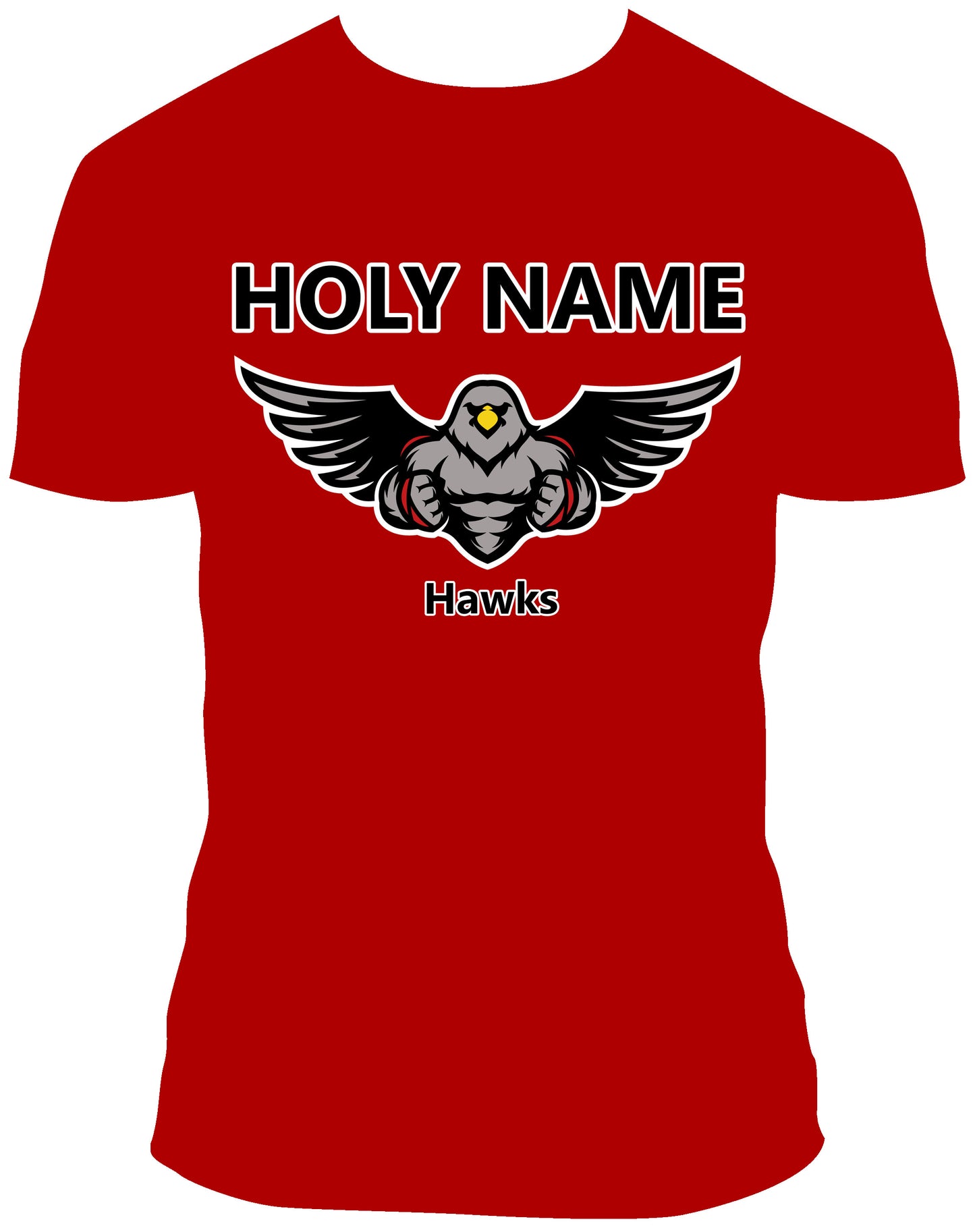 Holy Name Spirit Wear Youth T-Shirt (Red)