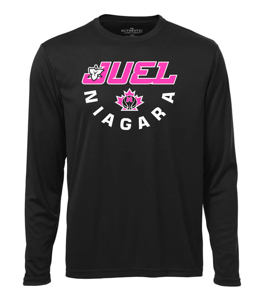 JUEL Basketball Adult Black Dri Fit Long Sleeve (ATC)