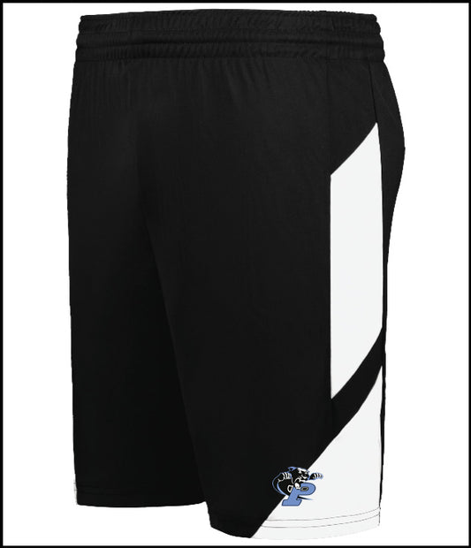 Pelham Panthers Mens Black Basketball Short (Augusta)