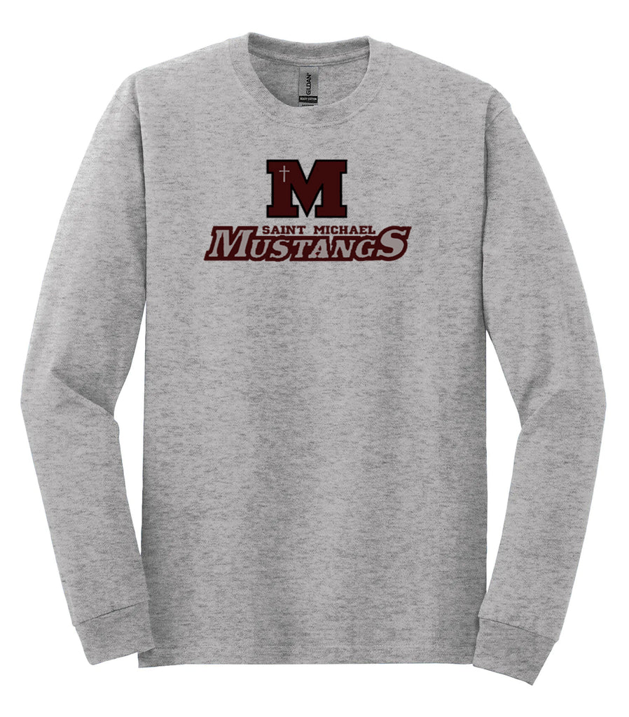 Saint Michael Spirit Wear Long Sleeve Shirt | Maddalena Uniforms