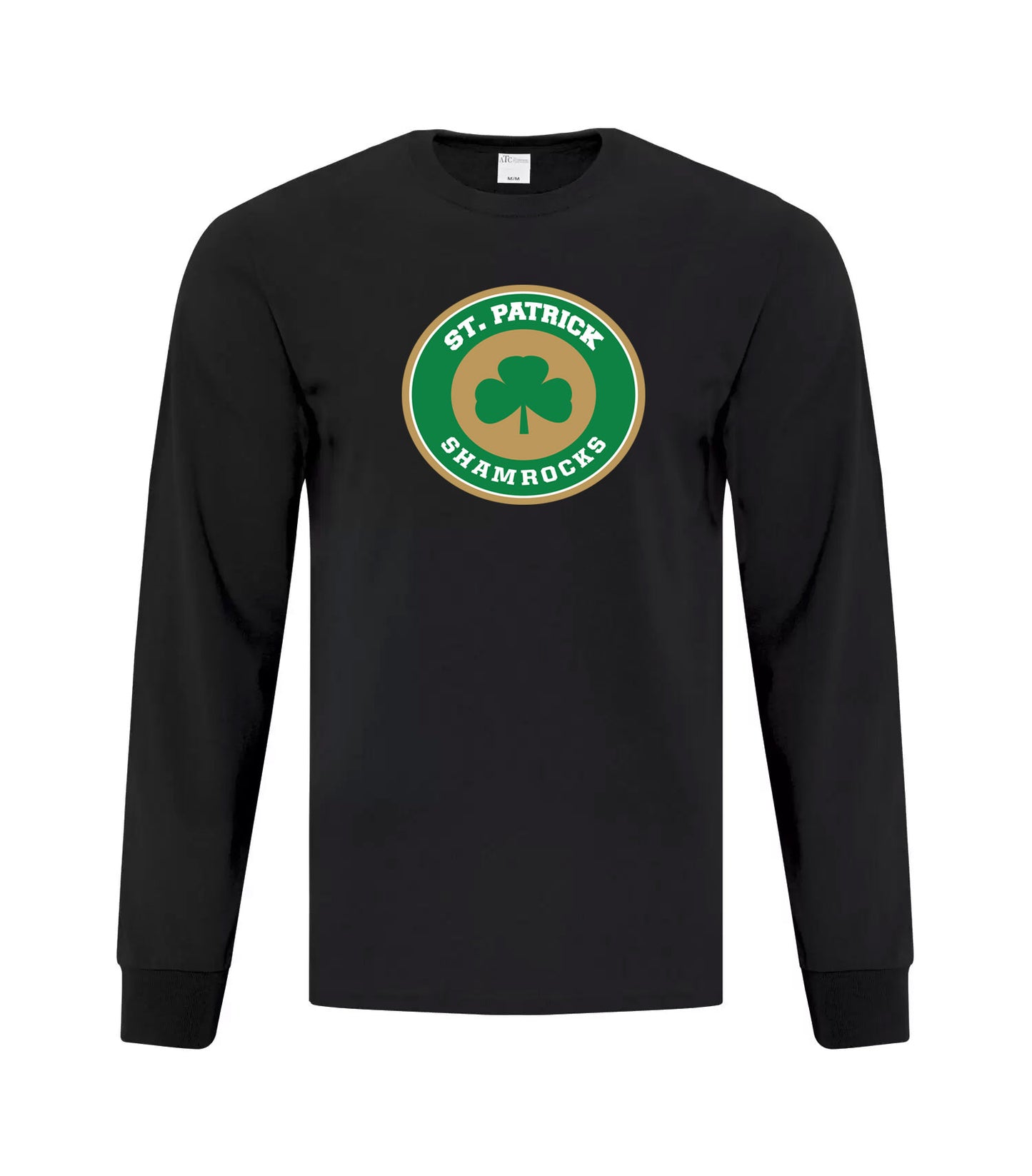 *NEW* St. Patrick STAFF Spirit Wear Adult Long Sleeve Shirt (Niagara Falls)