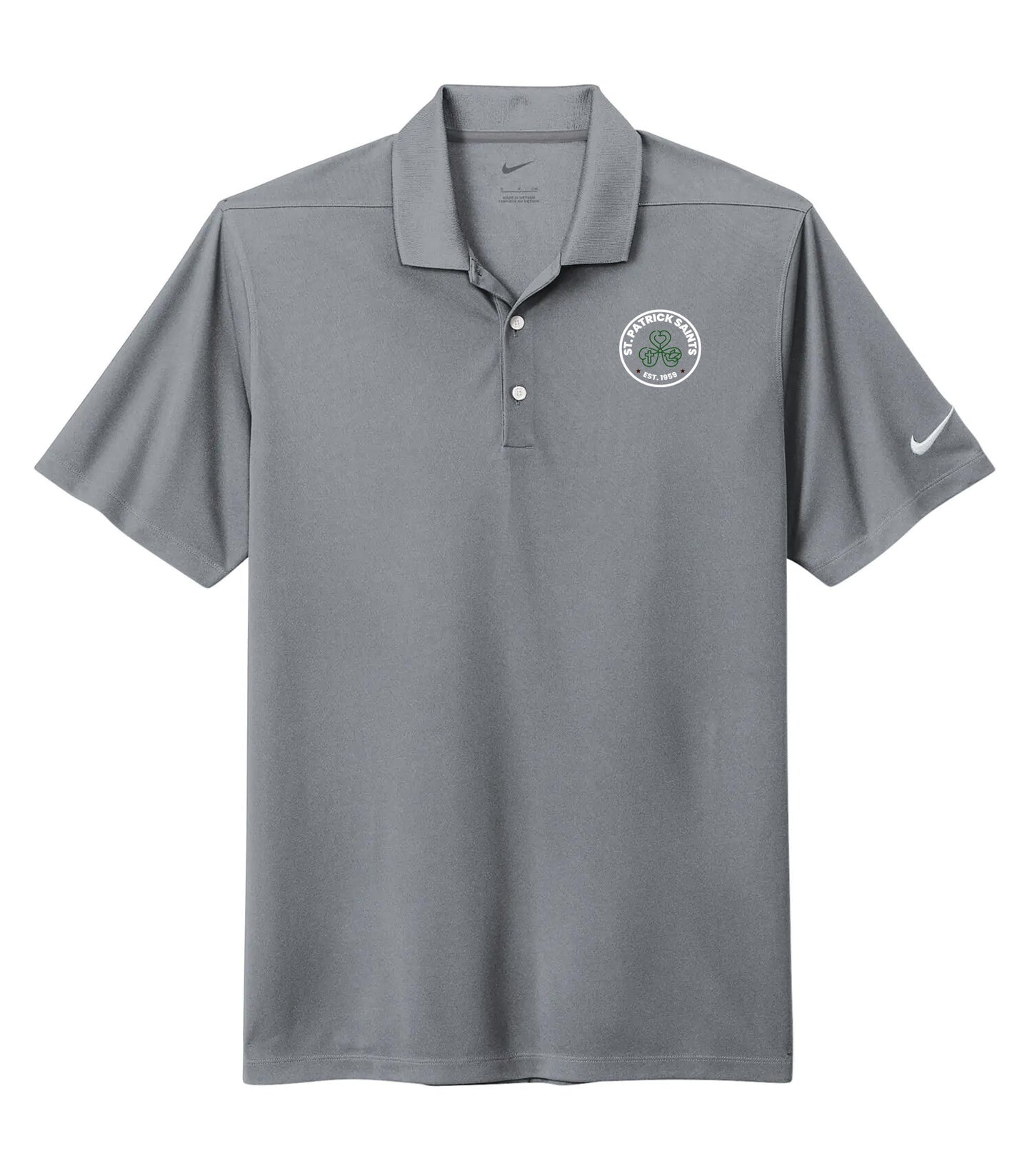 *NEW* St. Patrick STAFF Nike Spirit Wear Adult Polo (Port Colborne)