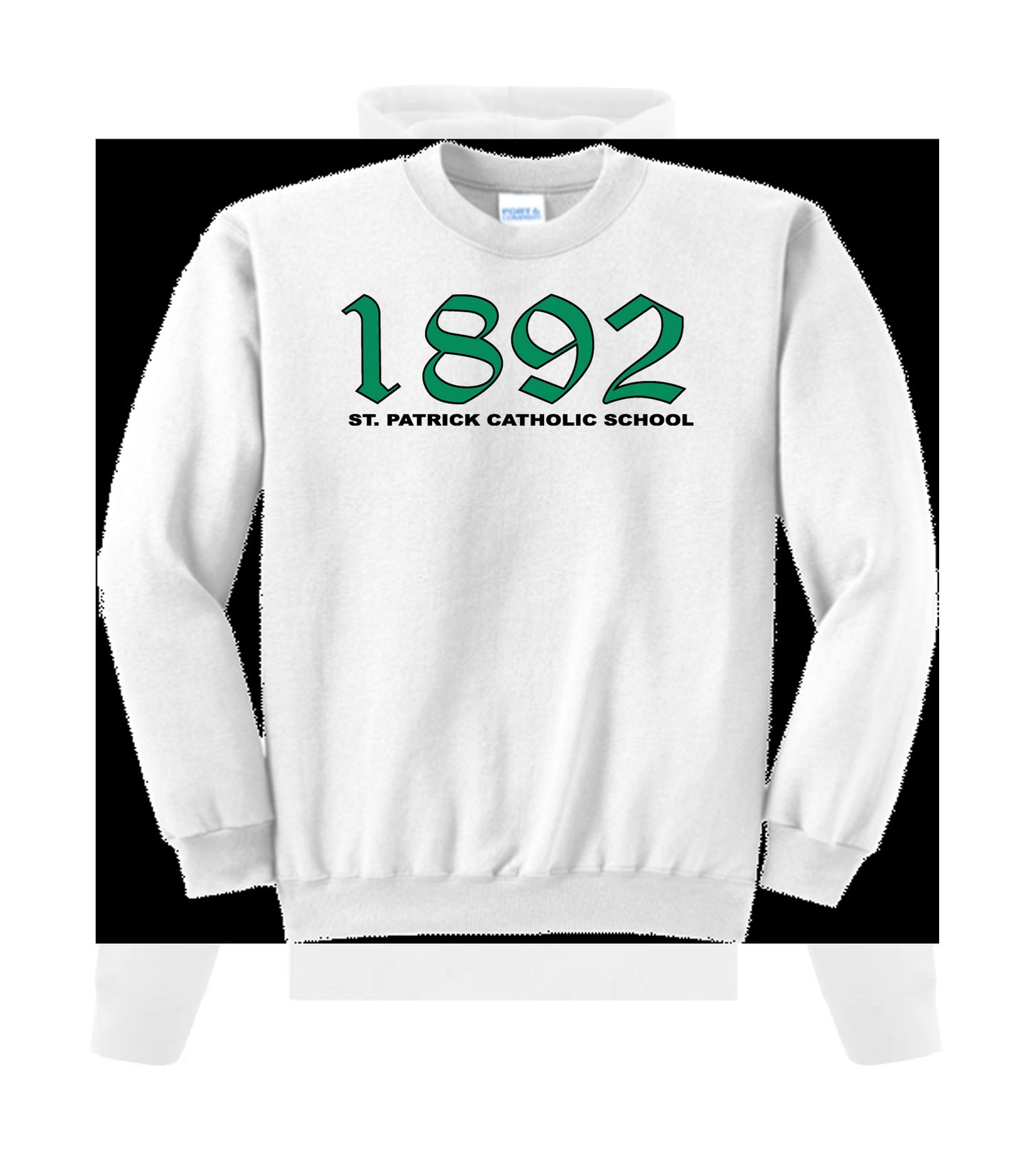 *NEW* St. Patrick STAFF Spirit Wear 1892 Adult Crewneck (Niagara Falls) (2 Colors)