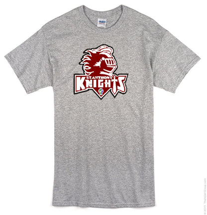 *NEW* St. Anthony Spirit Wear Adult T-Shirt (Maroon/Grey)