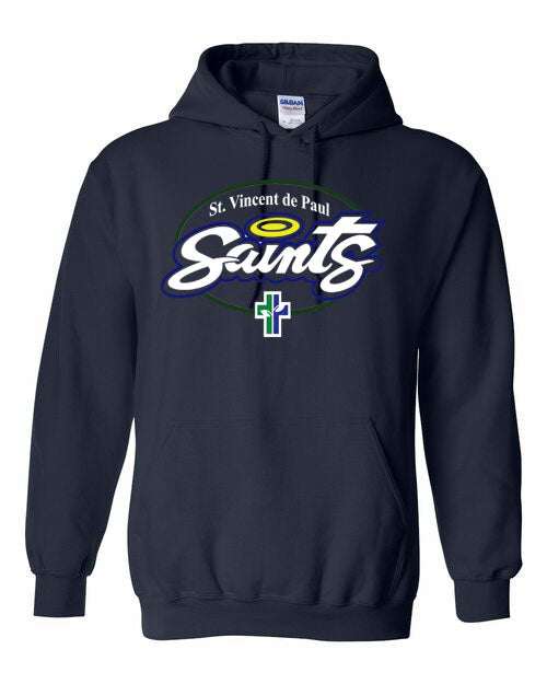 Saint Vincent de Paul Adult Spirit Wear Hoodie (Navy)