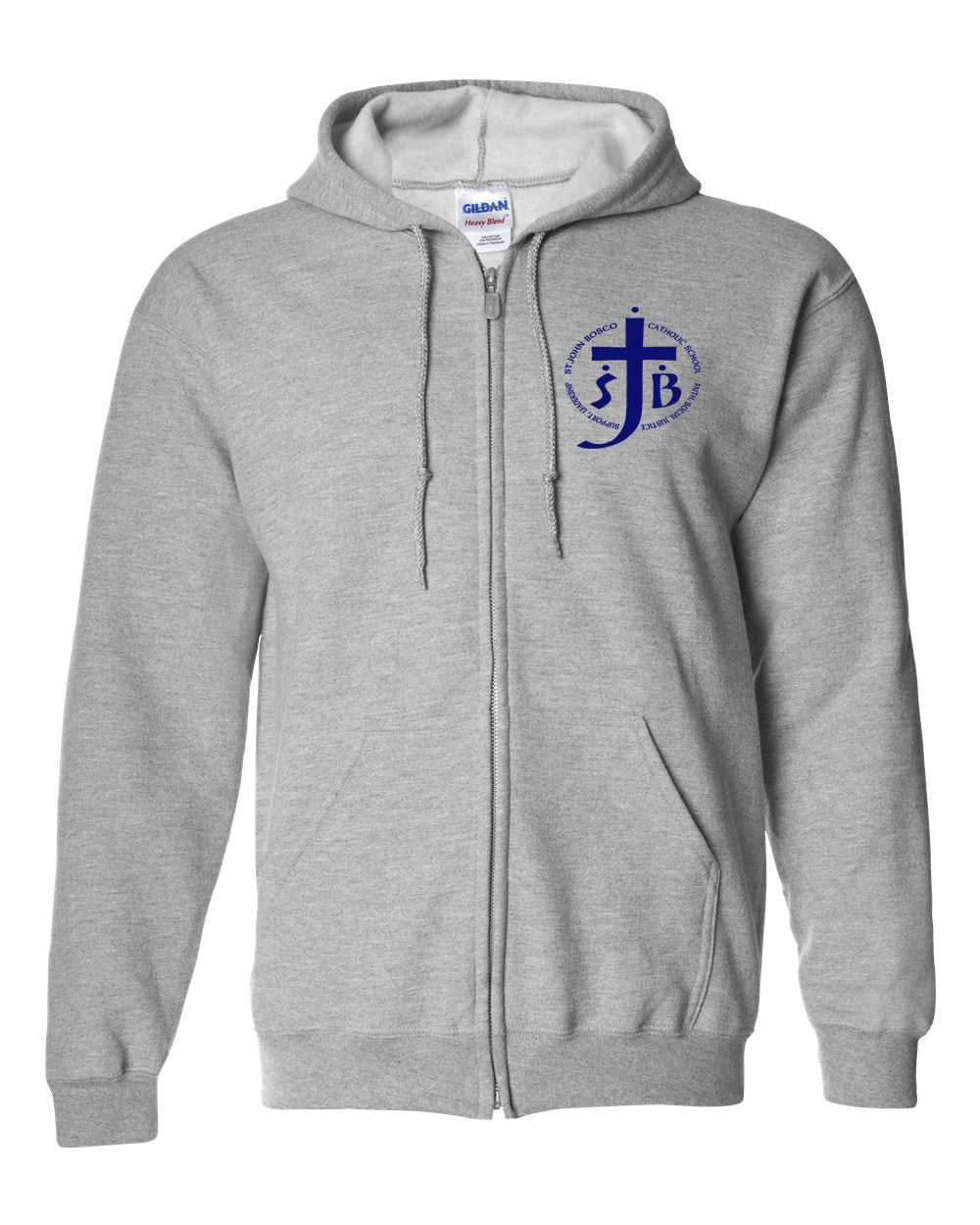 St. John Bosco Spirit Wear Adult Zipper Hoodie