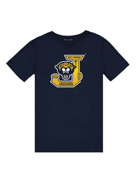 St. John Spirit Wear Youth T-Shirt (Navy)